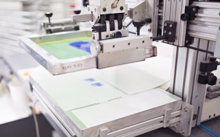 Siebdruck zur Qualitätsprüfung