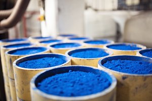 Farbkörper nach Brand